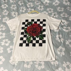 Oversized M white short sleeve shirt